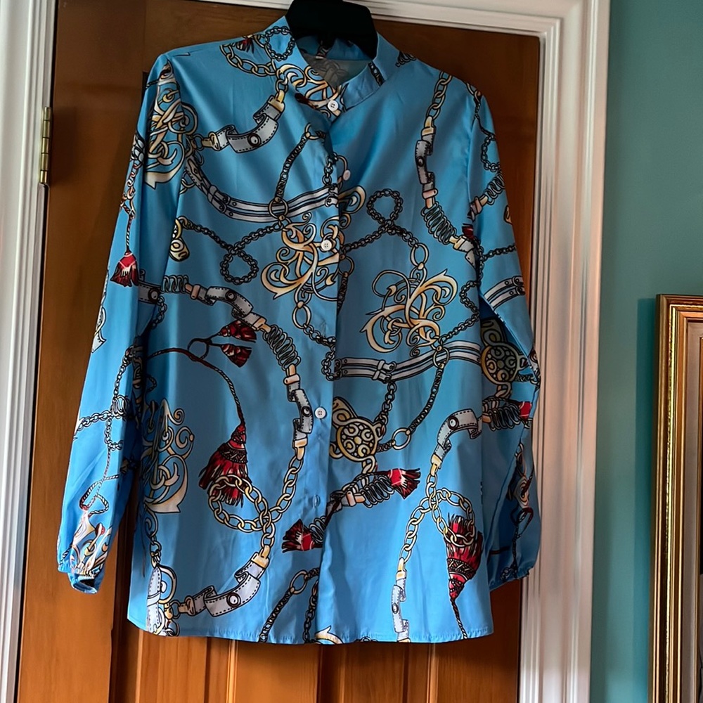 Long sleeve polyester shirt